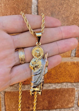 San Judas Necklace 24" Rope