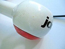 Red Bottom Head Set Cover from a Joovy Bicycoo Balance Bike