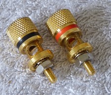 Mission 77'x' & 78'x' Mk2 Series original speaker TERMINALS PAIR as seen 773 etc