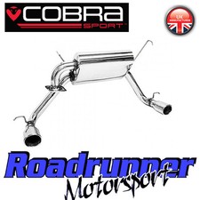Cobra Sport MR2 Roadster Exhaust System 2.25" Stainless Cat Back Dual Exit TY07