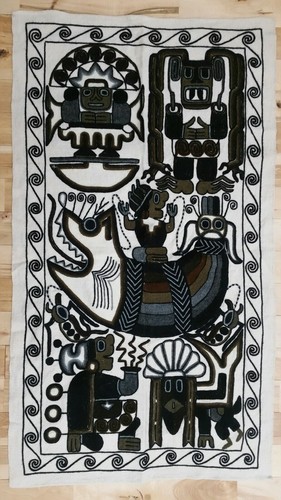 Large mat tribal ethnic - tribal,