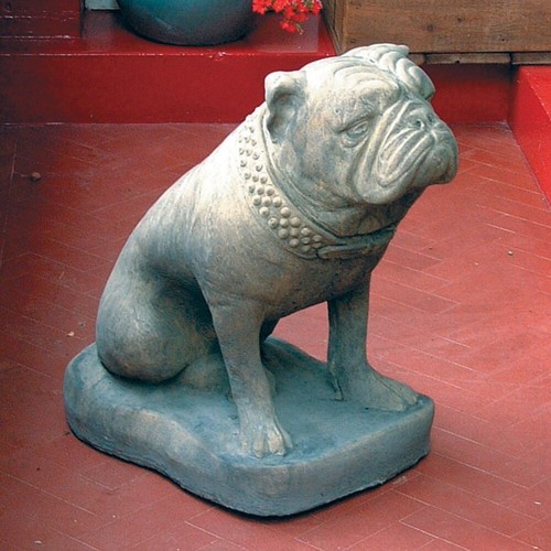 Bulldog stone garden - bulldog,