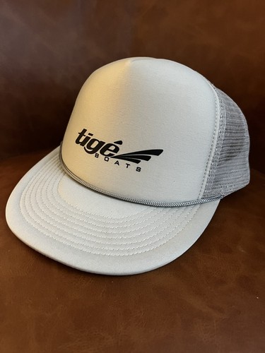 Tige boats gray logo trucker - tige,
