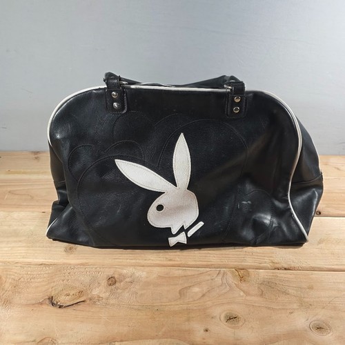 Rare playboy duffel bag - playboy, black