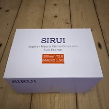 SIRUI 100mm Jupiter Macro T2.8 Cine Prime Lens (For EF -Mount)