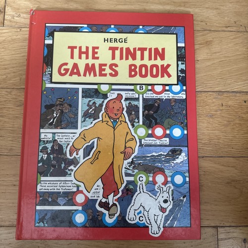 Tintin games book hergé - games,