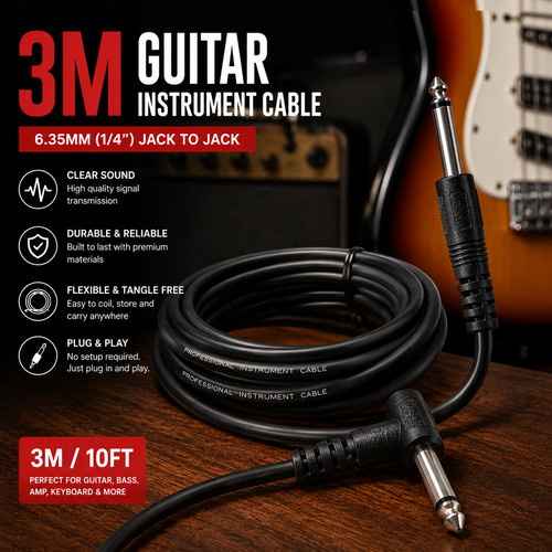 Guitar cable 35mm jack - cable,