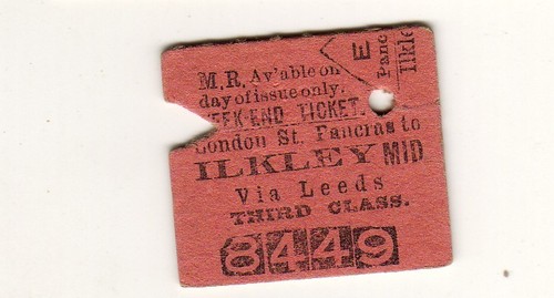 Railway ticket midland - railway, rly