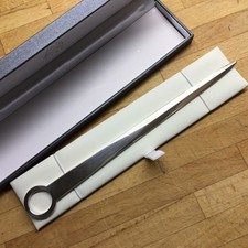 H.M.  Sterling Silver Letter