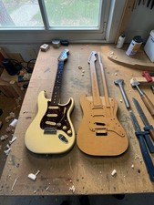 Stratocaster Guitar Template