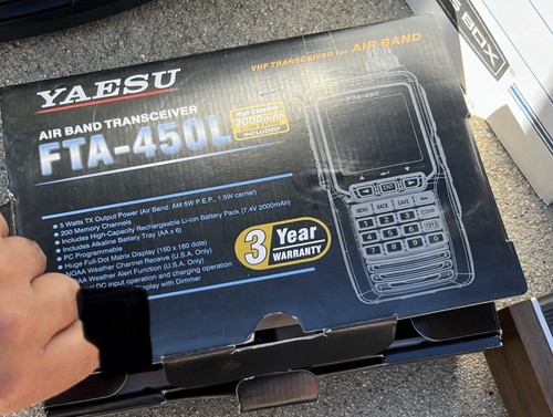 New yaesu fta 450l - new, comm-only