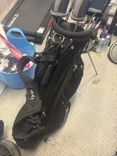 Lynx Golf Set, Driver, 3&5 Wood, 3,4,6 Iron And A Dunlop Putter, Lynx Black Bag