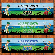 2 PERSONALISED CRICKET