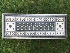 ANTIQUE INDIAN SANDALWOOD AND