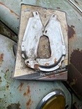 Dee Engineering classic VW beetle bonnet hinges chrome NOS