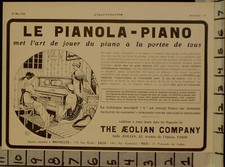 1913 AEOLIAN PIANO PLAYER