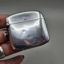 Sterling Silver Vesta Case