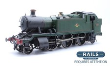 UNKNOWN BRAND 'O' GAUGE BR GREEN 2-6-2T LARGE PRAIRIE #4124 KIT BUILT LOCO