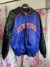 Vintage Retro NBA Bomber Jacket - New York Knicks - Men’s Xxl - 1980s 1990s