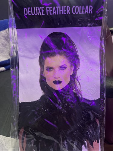 Gothic real feather cape - gothic,