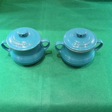 Two Le Creuset Small Bean Pots 0,5L  New