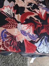 Biba Navy 'B' Floral Large