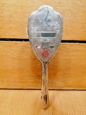 Silver Plated Hairbrush –