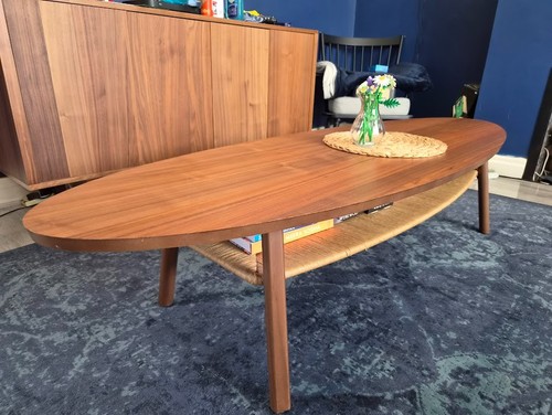 Ikea stockholm oval coffee - oval,
