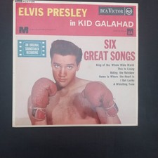 Elvis Presley...In Kid Galahad, EP 7 Inch Single..Mono Original RCX-7106.