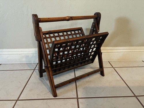 Vintage bamboo rattan wooden - vintage,