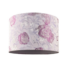 Modern Lilac Floral Textured