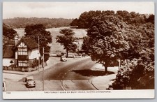 CHINGFORD The Forest Edge by Bury Road, Essex RP Postcard Postally Used c1963