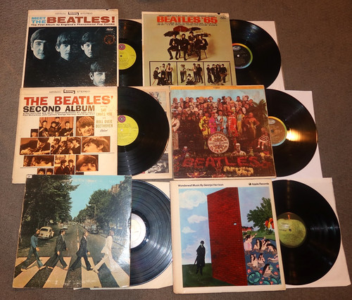 Beatles bargain vinyl - bargain, job