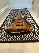 Left Handed Roan Worn Jazz Bass