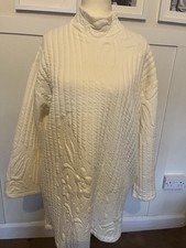 Women’s Cream Embossed