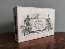 Rare Antique Original Abdulla Empty Cigarette Box Packet Egyptian Blend No16