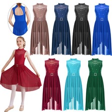 UK Girls Sleeveless Leotard