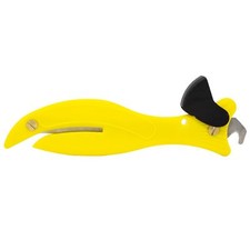 Fish 200 Original Enclosed Blade Safety Box Tape Cutter Opener Yellow Tool
