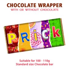 Rude Chocolate Bar Wrapper