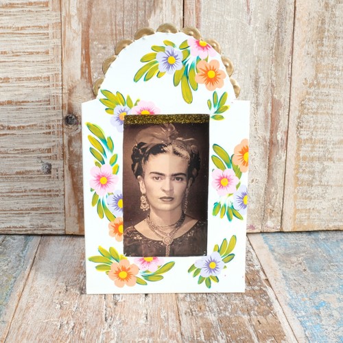 Folk art tin nicho mexican - art,