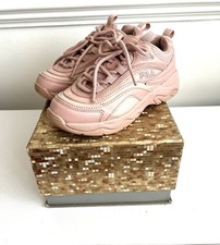 FILA Girls Pink Rose Trainers