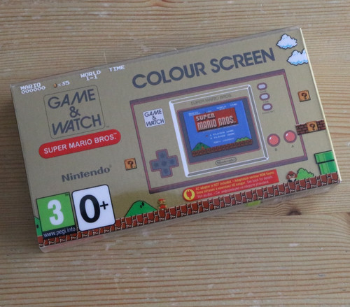 Super mario bros game watch - super,