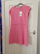 Zara Pink Dress Size L Women's