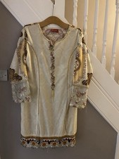 Embellished Long Blouse Dress Simrans Asian 