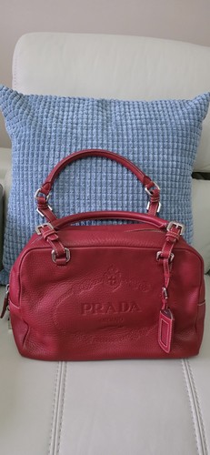 Prada satchel medium - medium, red