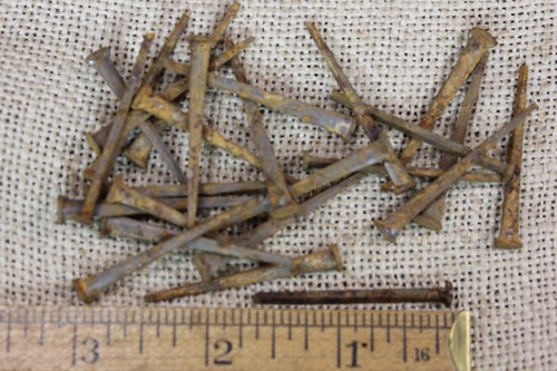 Old square nails 50 - 1/2”,