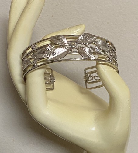 Vintage krementz white gold - white,