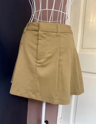 Pleated mini skirt xs - h&m,