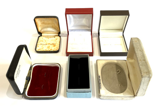 Vintage empty cufflink - vintage,