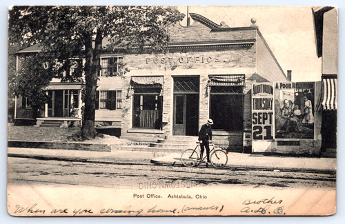 Ashtabula ohio 1908 post - 1908,